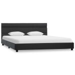 Vidaxl cadre de lit avec led gris similicuir 160 x 200 cm Vidaxl cadre de lit avec led gris similicuir 160 x 200 cm