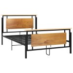 Vidaxl cadre de lit mtal 120x200 cm