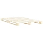 Vidaxl cadre de lit de palette bois de pin massif 160 x 200 cm