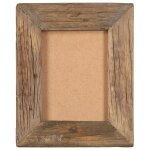 Vidaxl cadres photo 2 pcs 23x28cm bois de rcupration solide et verre