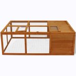 Vidaxl cage pliable d'extérieur en bois pour animaux Vidaxl cage pliable d'extérieur en bois pour animaux