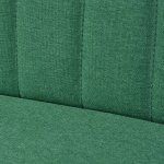 Vidaxl canap 117 x 55, 5 x 77 cm tissu vert