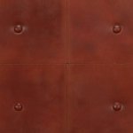 Vidaxl canap  2 places marron cuir vritable