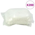 Vidaxl capsules lessive tout en un 200 pcs pour textiles blancs