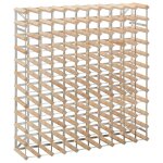 Vidaxl casier � bouteilles 120 bouteilles pin�de solide