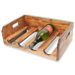 Vidaxl casier à bouteilles 4 pcs pour 16 bouteilles bois recyclé Vidaxl casier à bouteilles 4 pcs pour 16 bouteilles bois recyclé