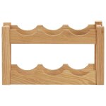Vidaxl casier  bouteilles 6 bouteilles 37x21x21 cm bois de chne