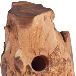 Vidaxl casier � bouteilles pour 8 bouteilles 40x30x80 cm teck massif