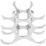 Vidaxl casier à bouteilles aluminium solide 28x15x24 cm argenté Vidaxl casier à bouteilles aluminium solide 28x15x24 cm argenté