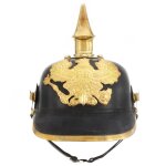 Vidaxl casque prussien allemand antique pour gn noir acier
