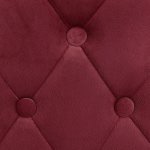 Vidaxl tabourets de bar 2 pcs rouge bordeaux velours Vidaxl tabourets de bar 2 pcs rouge bordeaux velours