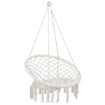 Vidaxl chaise  bascule en hamac 80 cm beige