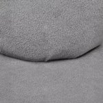 Vidaxl chaise en forme de main gris velours Vidaxl chaise en forme de main gris velours