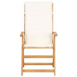 Vidaxl chaises inclinables de jardin 2 pcs marron bois solide d'acacia Vidaxl chaises inclinables de jardin 2 pcs marron bois solide d'acacia