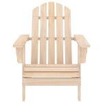 Vidaxl chaise de jardin adirondack bois de sapin massif
