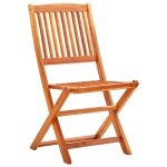 Vidaxl chaises de jardin pliables 8 pcs bois d'eucalyptus massif Vidaxl chaises de jardin pliables 8 pcs bois d'eucalyptus massif