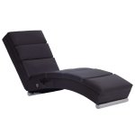 Vidaxl chaise longue de massage marron similicuir Vidaxl chaise longue de massage marron similicuir