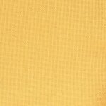 Vidaxl chaise pivotante de salle � manger jaune moutarde tissu