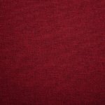 Vidaxl chaise pivotante de salle  manger rouge bordeaux tissu
