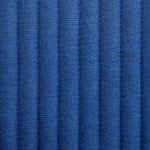 Vidaxl chaises de salle  manger 2 pcs bleu tissu