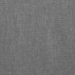 Vidaxl chaises de salle � manger 2 pcs gris clair tissu