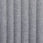 Vidaxl chaises de salle  manger 2 pcs gris clair tissu