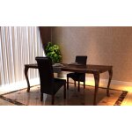 Vidaxl chaises de salle  manger 2 pcs marron similicuir