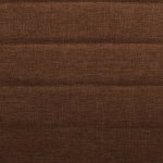 Vidaxl chaises de salle à manger 2 pcs marron tissu Vidaxl chaises de salle à manger 2 pcs marron tissu