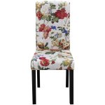 Vidaxl chaises de salle  manger 2 pcs multicolore tissu