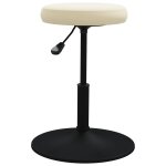 Vidaxl chaises de salle � manger 4 pcs cr�me velours