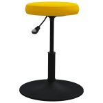 Vidaxl chaises de salle � manger 4 pcs jaune moutarde velours