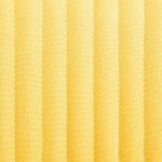 Vidaxl chaises de salle  manger 4 pcs jaune tissu