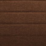 Vidaxl chaises de salle à manger 4 pcs marron tissu Vidaxl chaises de salle à manger 4 pcs marron tissu
