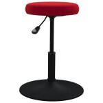 Vidaxl chaises de salle  manger 4 pcs rouge bordeaux velours