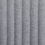 Vidaxl chaises de salle  manger 6 pcs gris clair tissu