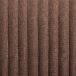 Vidaxl chaises de salle  manger 6 pcs marron tissu