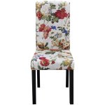 Vidaxl chaises de salle à manger 6 pcs multicolore tissu Vidaxl chaises de salle à manger 6 pcs multicolore tissu