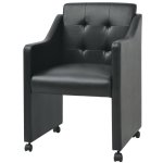 Vidaxl chaises de salle à manger 6 pcs noir similicuir Vidaxl chaises de salle à manger 6 pcs noir similicuir