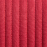 Vidaxl chaises de salle � manger 6 pcs rouge bordeaux tissu