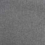 Vidaxl chaise de salle à manger gris clair tissu Vidaxl chaise de salle à manger gris clair tissu