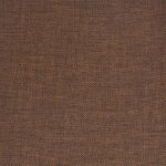 Vidaxl chaise de salle  manger marron tissu