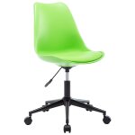 Vidaxl chaise de salle à manger pivotante 2 pcs vert similicuir Vidaxl chaise de salle à manger pivotante 2 pcs vert similicuir