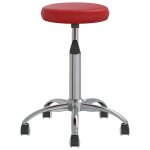 Vidaxl chaise de salle  manger rouge bordeaux similicuir