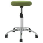 Vidaxl chaise de salle � manger vert clair velours
