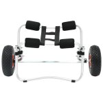 Vidaxl chariot pour kayak aluminium