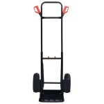 Vidaxl chariot à main télescopique 200 kg noir et rouge Vidaxl chariot à main télescopique 200 kg noir et rouge