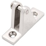 Vidaxl charnires de pont de bateau pour toit bimini 4 pcs inox