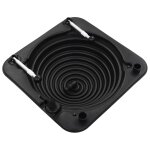 Vidaxl chauffage solaire de piscine 75x75x36 cm hdpe aluminium
