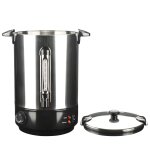 Vidaxl chauffe - vin acier inoxydable 15 l 2500 w