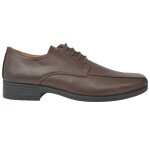 Vidaxl chaussures  lacets pour hommes marron 40 cuir pu